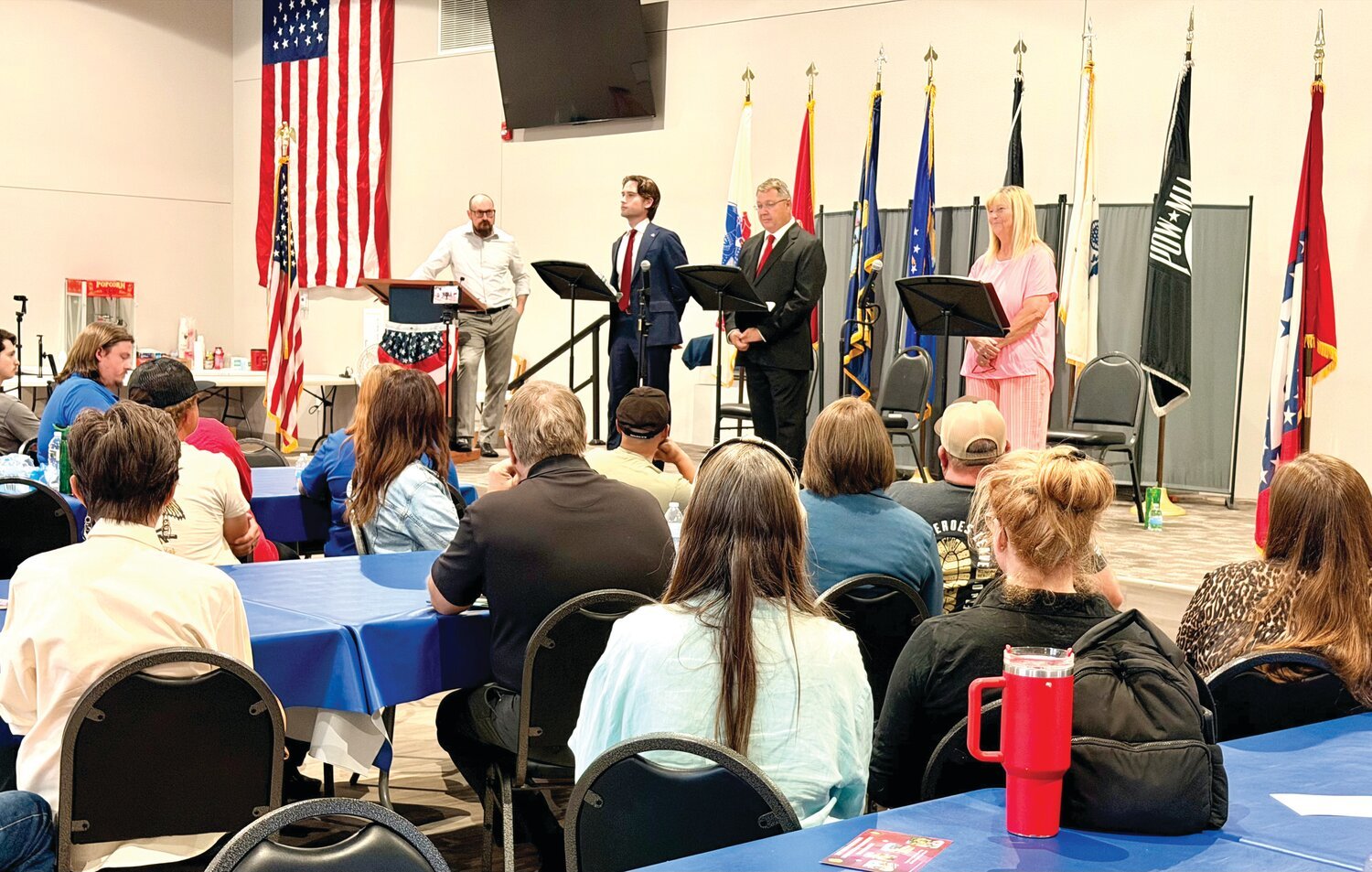 Mayoral candidates take stage for debate | Harrison Daily